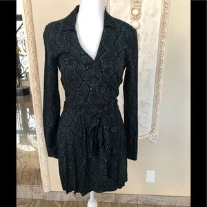 Zara snake print dress